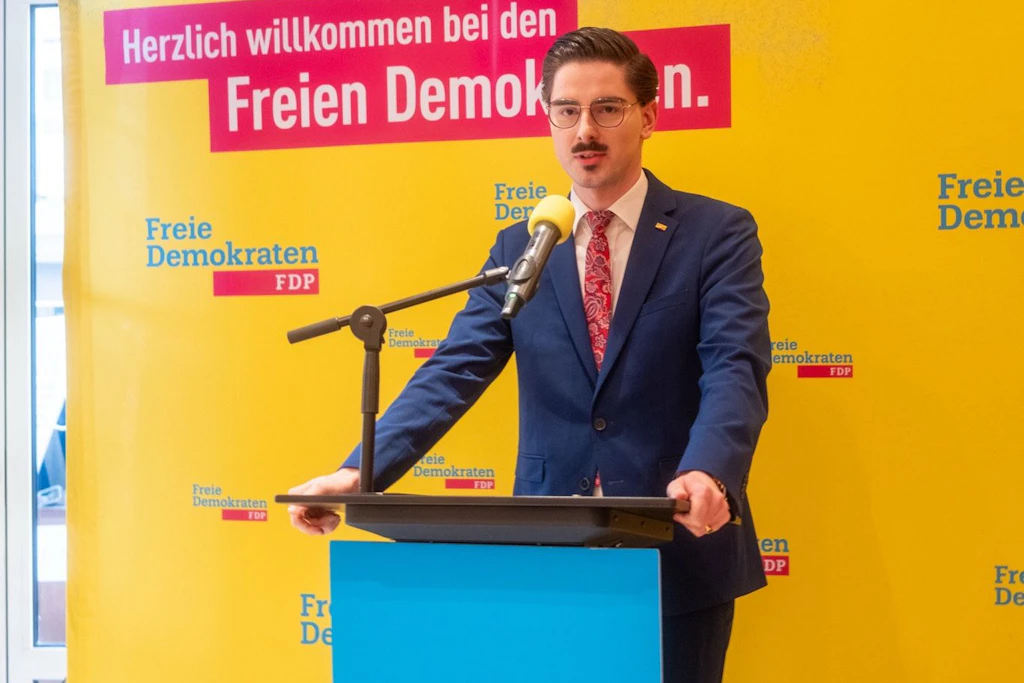 Brian Kipke, Landesvorsitzender der Jungen Liberalen MV