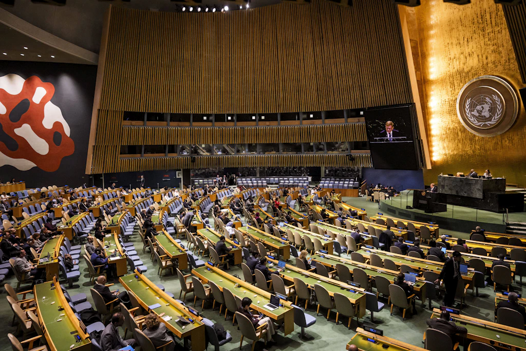 UN-Generalversammlung in New York: Wie wird sich die Bundesregierung gegenüber der US-Blockade positionieren?