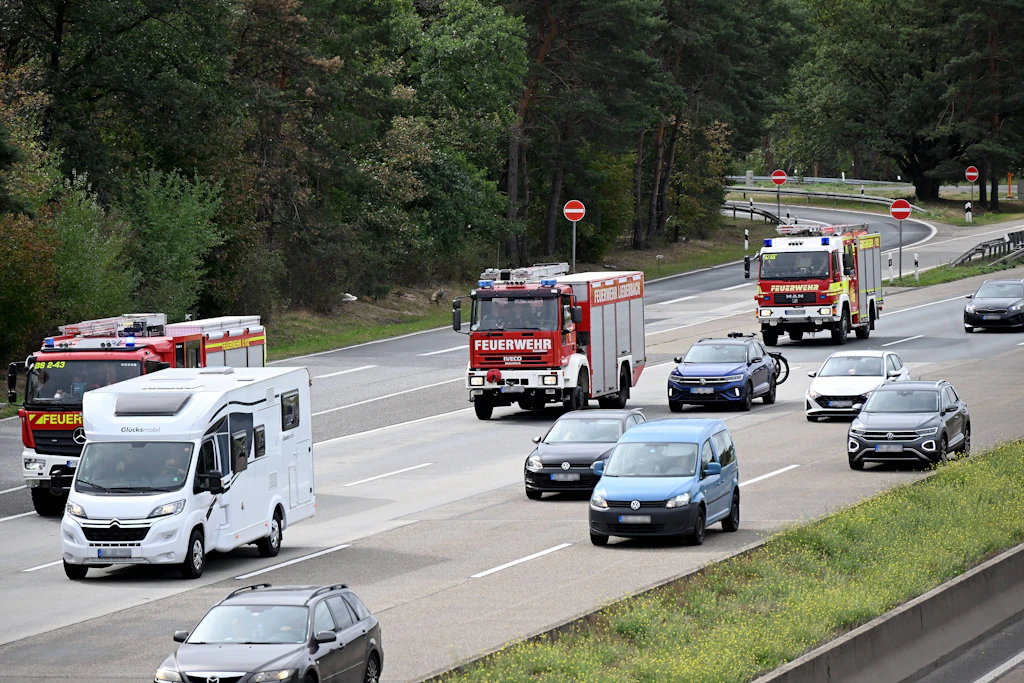 Konvoi mit rund 140 Kräften: Katastrophenschutz-Übung in Sachsen-Anhalt bremst am Samstag A14 und A36 (Symbolbild)