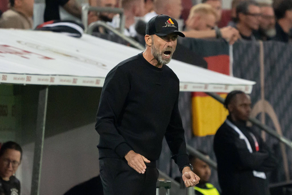 Jürgen Klopp sah in Augsburg die erste Niederlage der DFB-Elf unter seiner Regie.