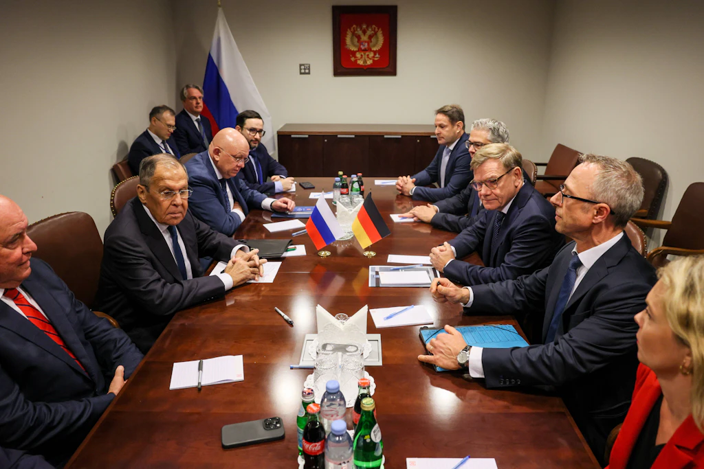 Die Außenminister Russlands und Deutschlands treffen sich am Rande der UN-Generalversammlung zum ersten Mal seit 2022.