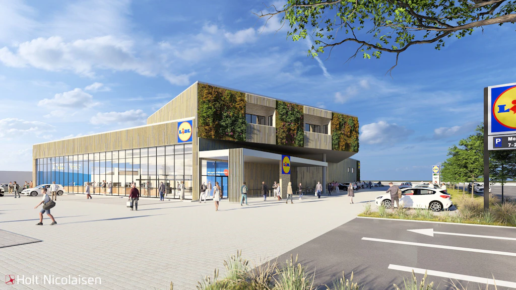 Erst Berlin, jetzt Sylt: Lidl baut immer mehr Supermärkte, über denen man wohnen kann