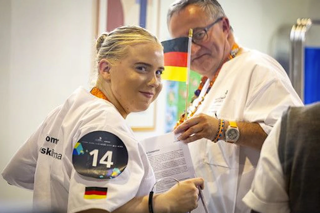 Isabell Alina Kischka kam in Shanghai auf Platz 17 im Berufsfeld Pflege und Gesundheit.