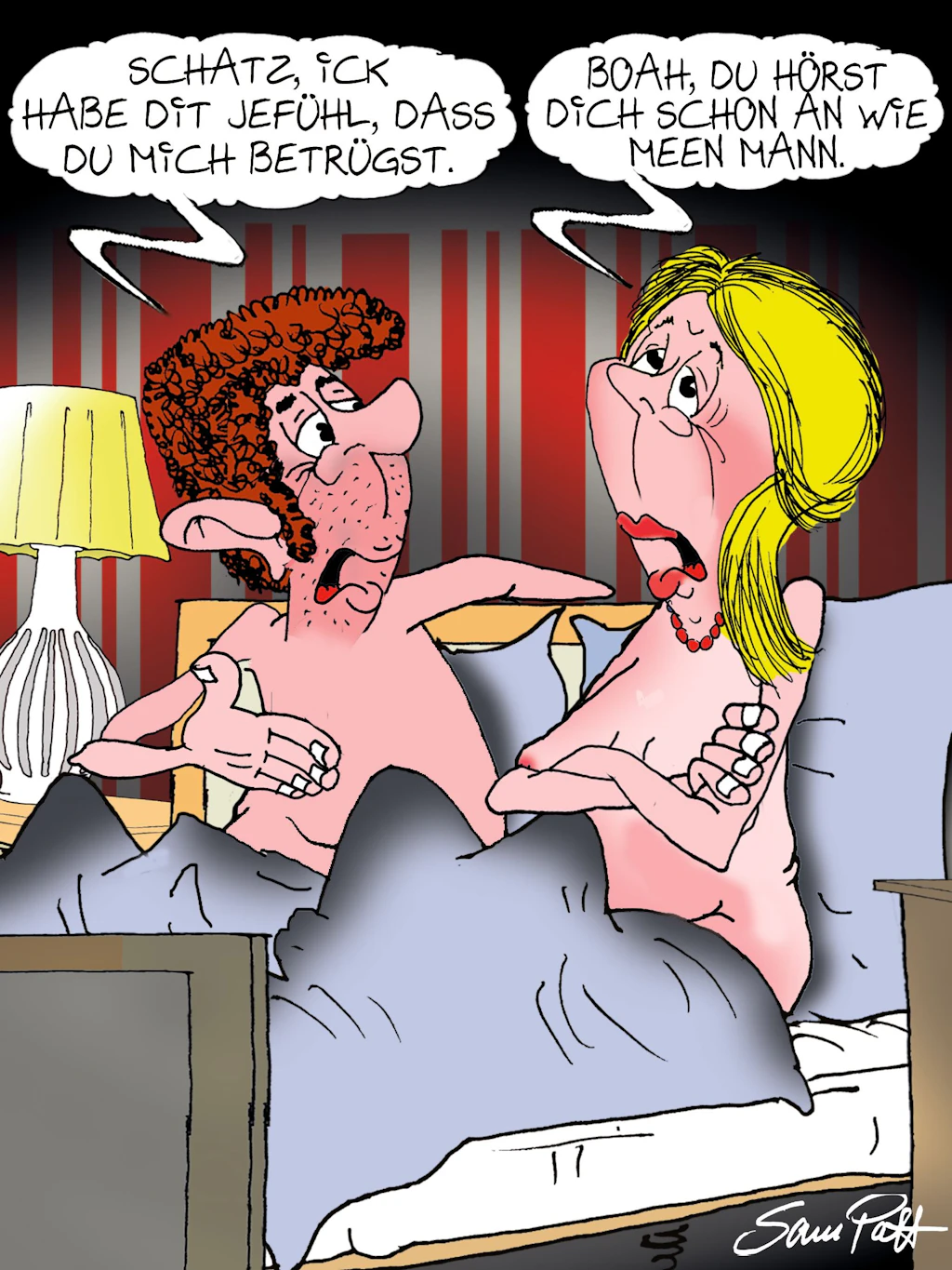 Der Cartoon des Tages bereichert jeden Tag unsere lustige Rubrik Witz des Tages mit einem neuen Kunstwerk unseres Zeichners Sam Paff.