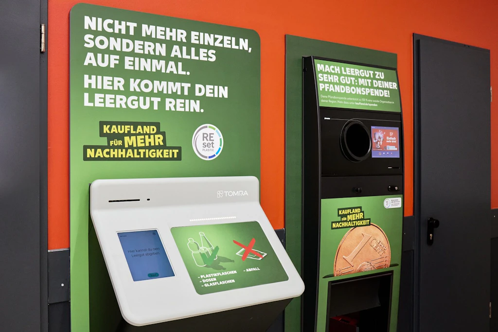 Die neuen Pfandautomaten finden sich seit wenigen Monaten in sieben Kaufland-Filialen.