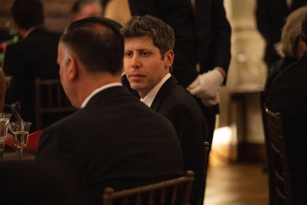 OpenAI-Chef Sam Altman beim Staatsdinner für Chinas Präsidenten Xi Jinping im Weißen Haus.