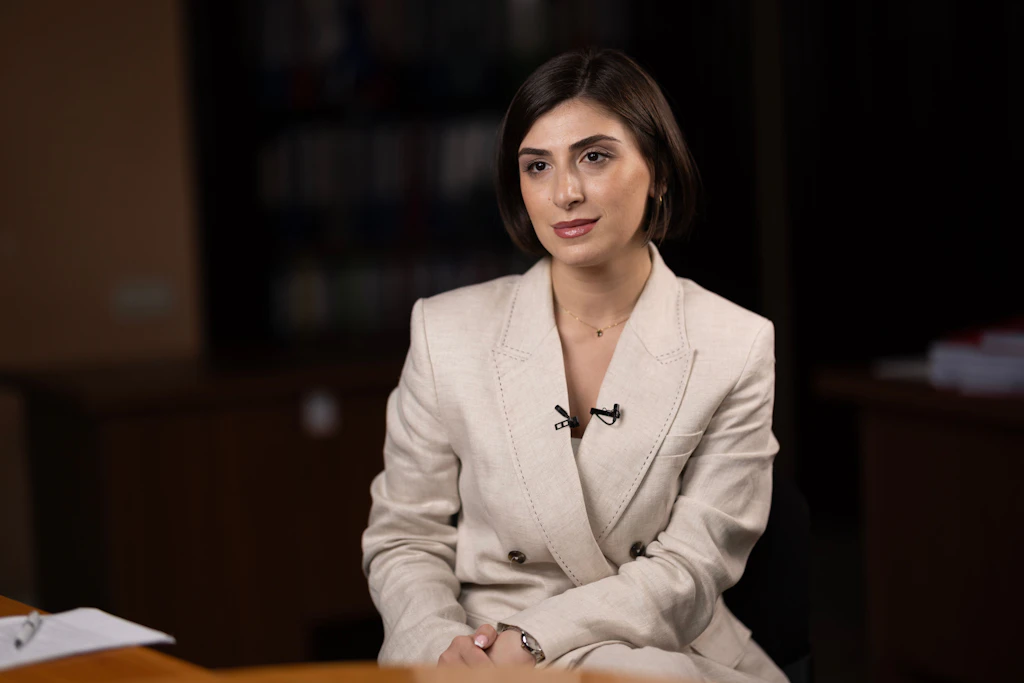 Tamar Oniani, vorsitzende der georgischen Organisation Georgian Young Lawyers