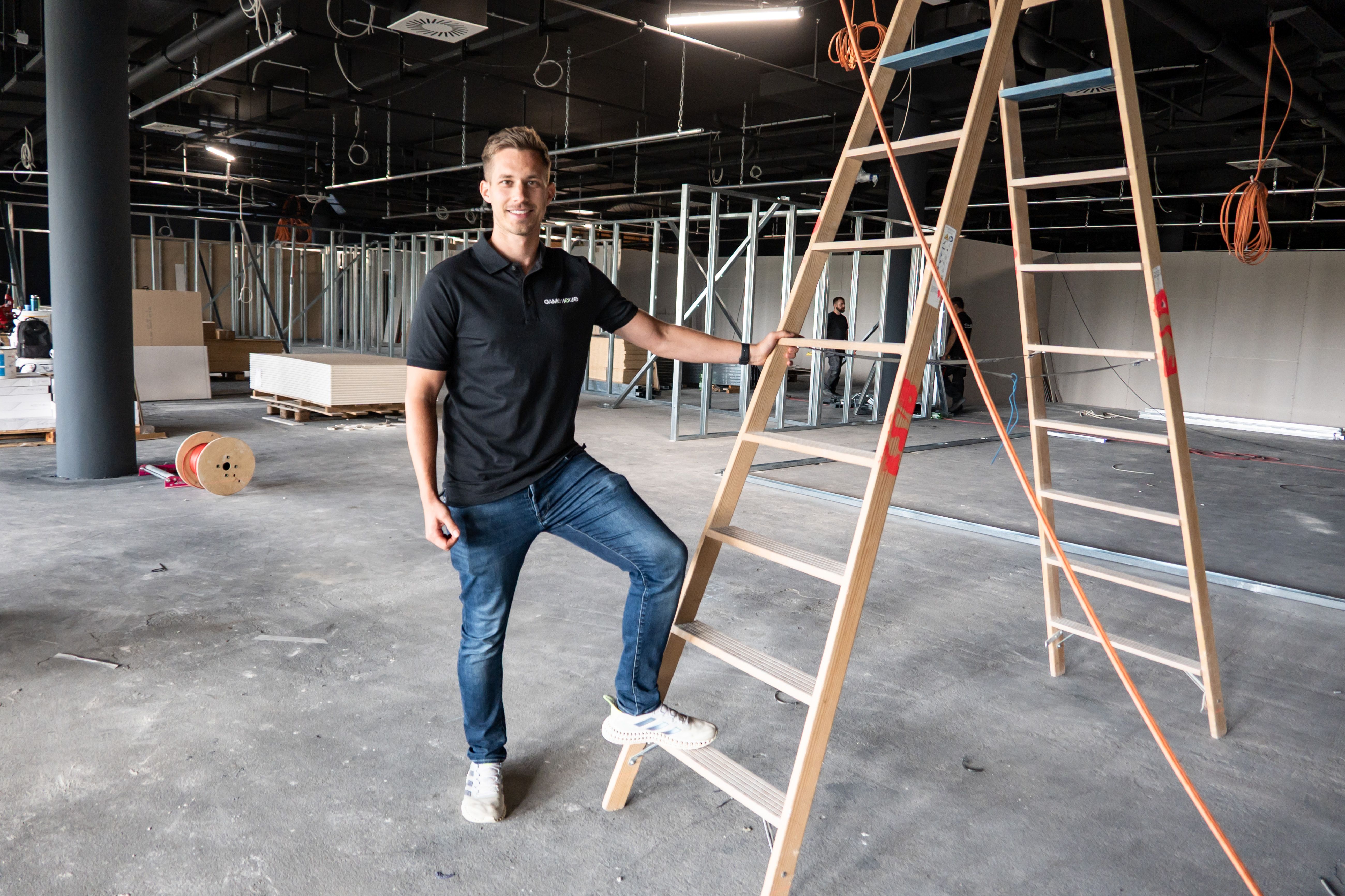 Aus leerem Kaufhaus wird Gameshow: Im Ring-Center entsteht Berlins neue Spaß-Arena