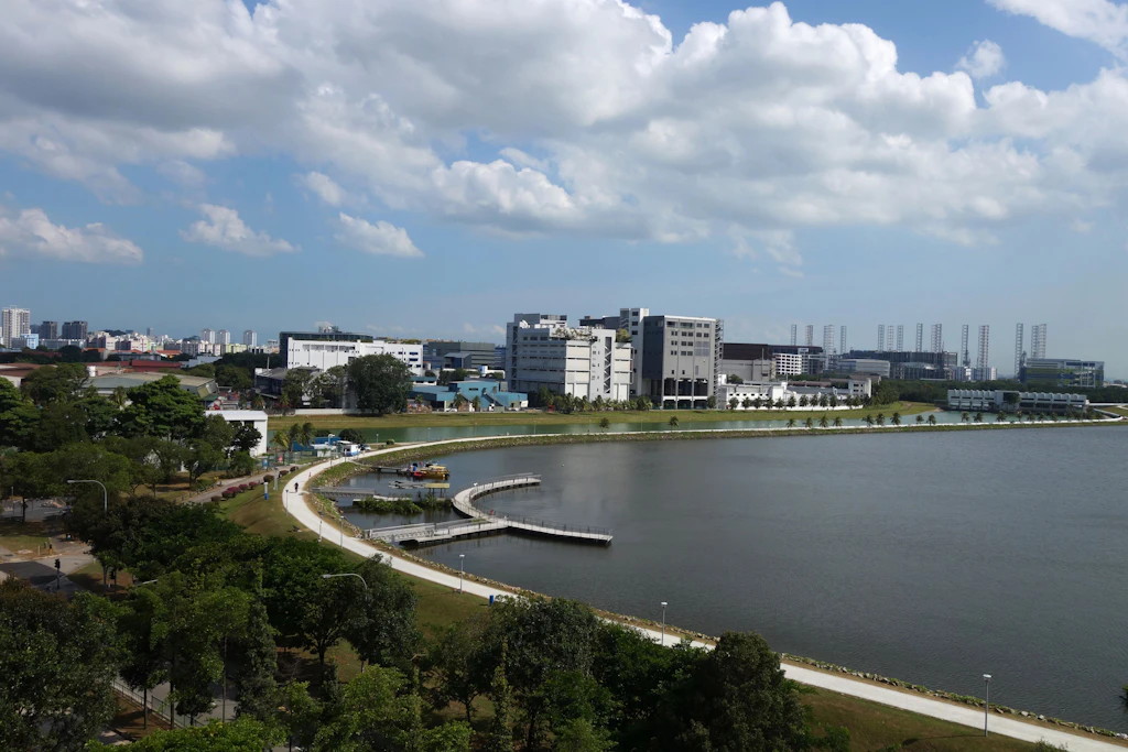 Das Pandan-Reservoir in Singapur