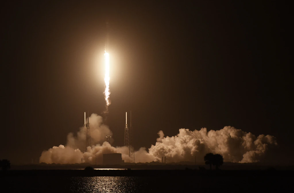 SpaceX-Rakete mit sächsischer Technik startet ins All
