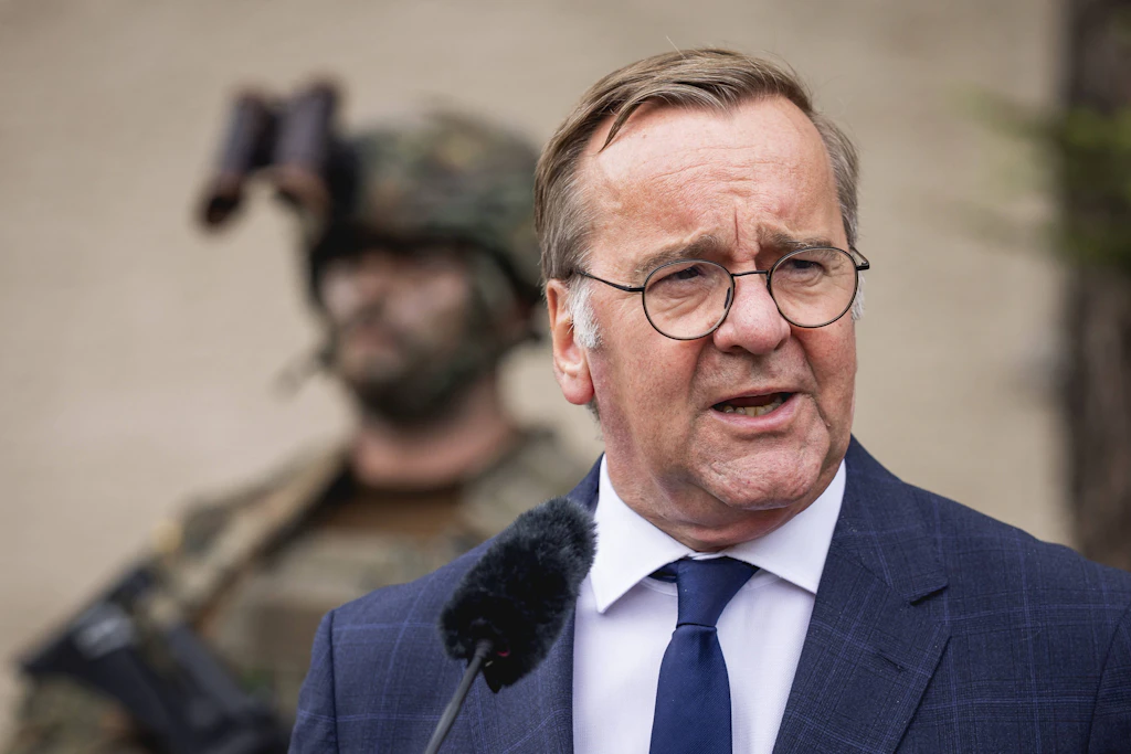 Verteidigungsminister Boris Pistorius (SPD) bei einem Truppenbesuch in Berlin im Juli 2026.