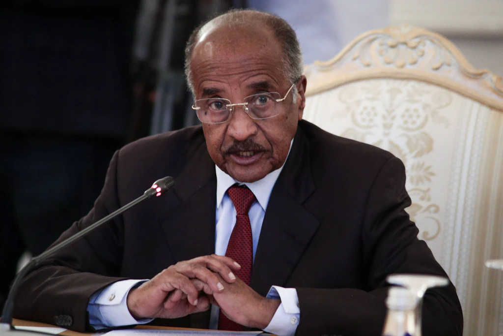 Eritreas Außenminister Osman Saleh Mohammed. Eritrea hat die diplomatischen Beziehungen zu Äthiopien abgebrochen.