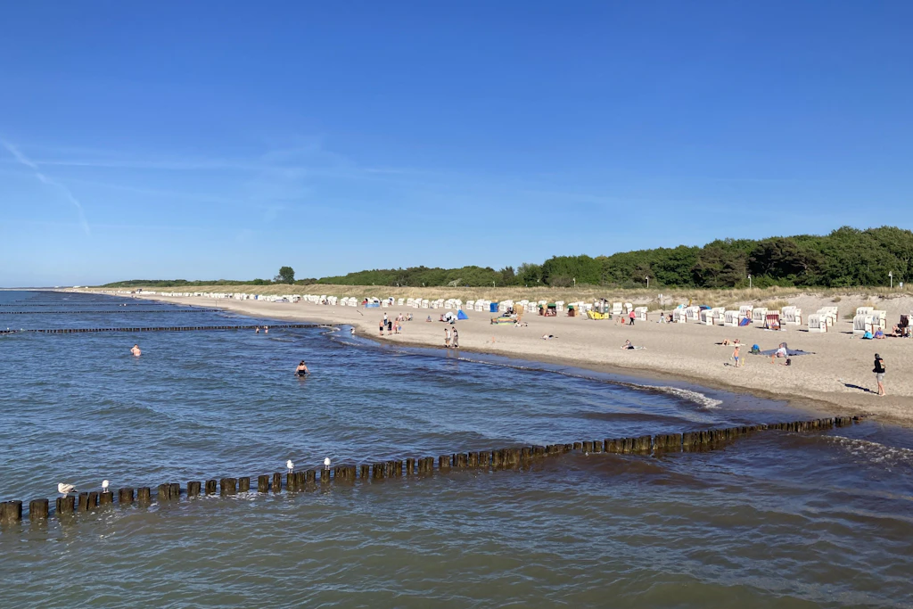 Der Strand vom Noch-Ostseeheilbad Graal-Müritz
