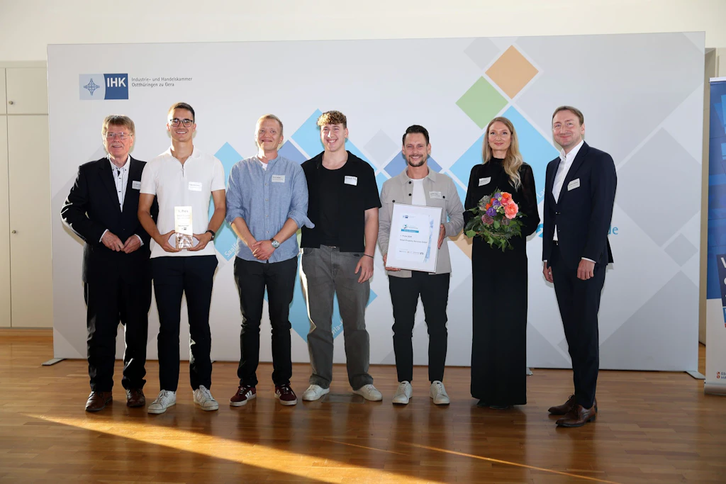 IHK-Preis Ostthüringen geht an Smart Property Services aus Gera