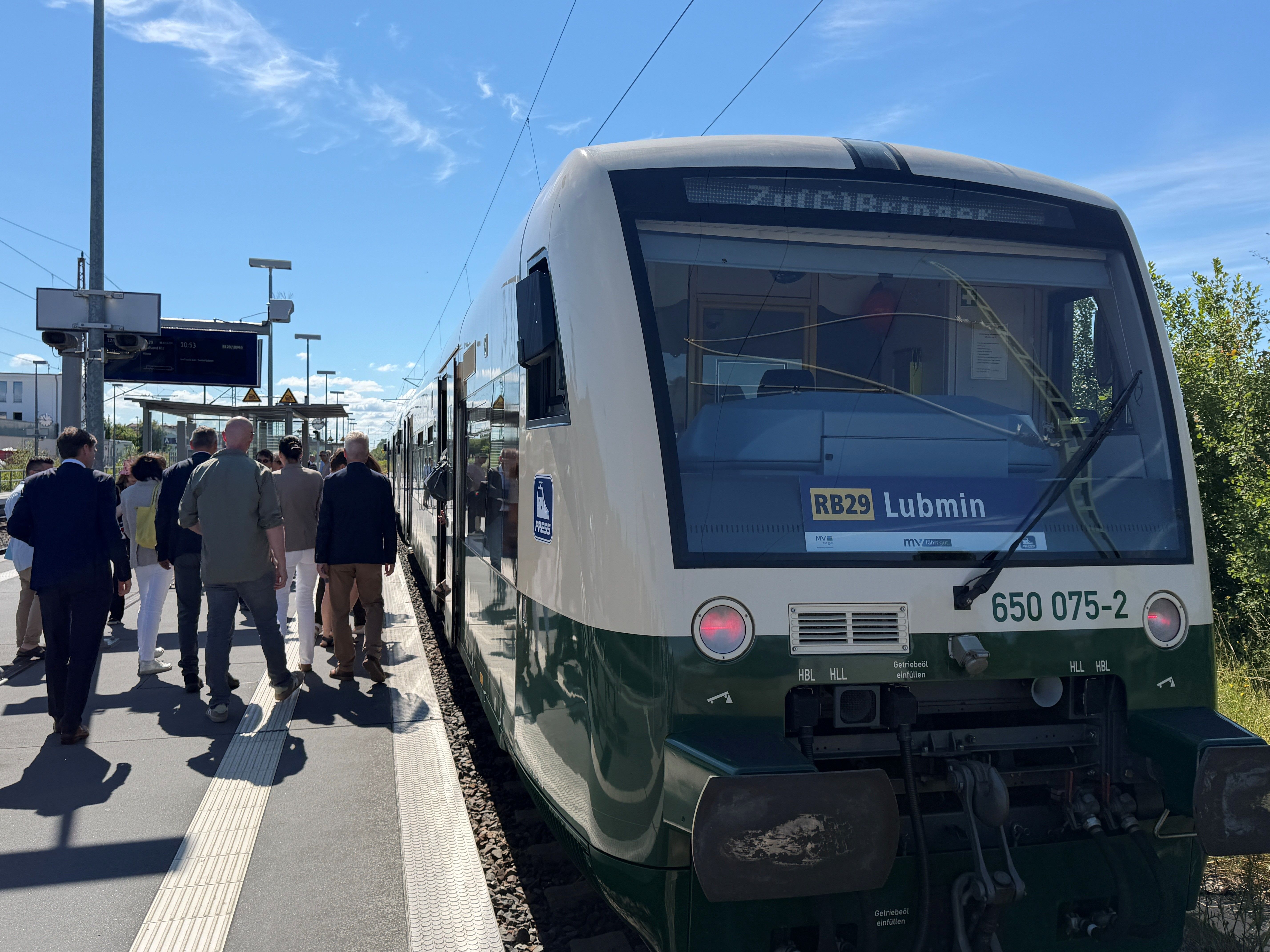 Test erfolgreich bestanden: Aber behält Greifswald seinen Zug nach Lubmin?