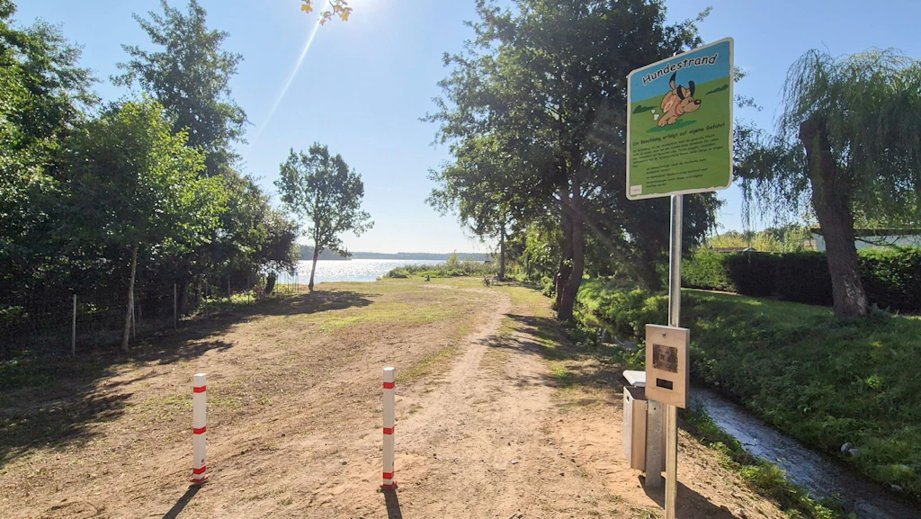 Schwerin gibt ersten Hundestrand in Görries frei