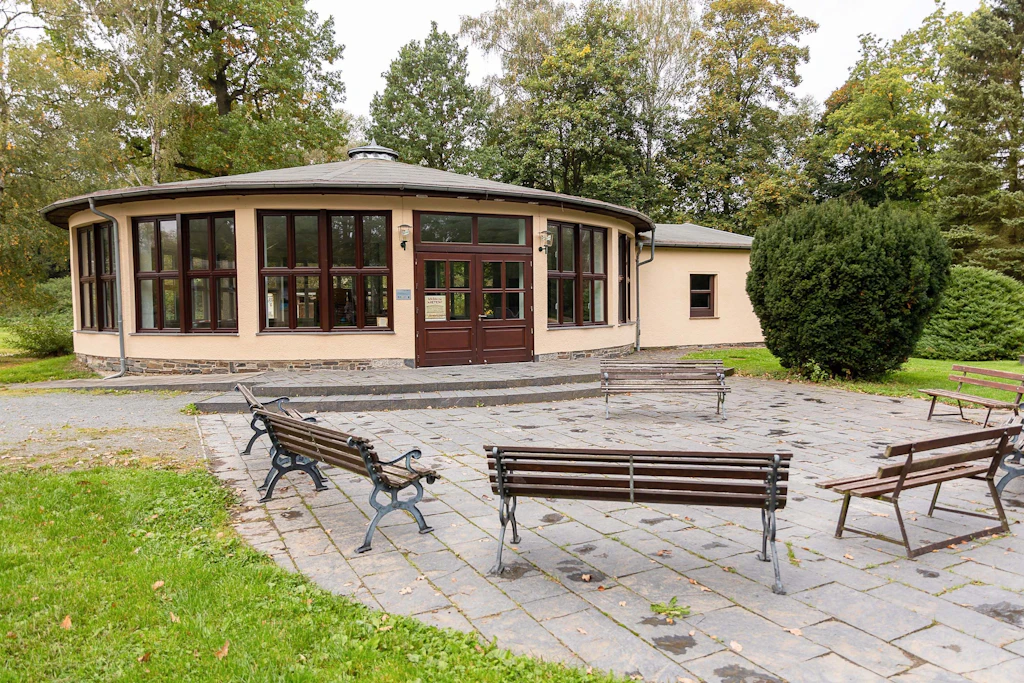 Dorfentwicklung: Auch der Pavillon im Naturbad Schönau soll vom Geld profitieren.