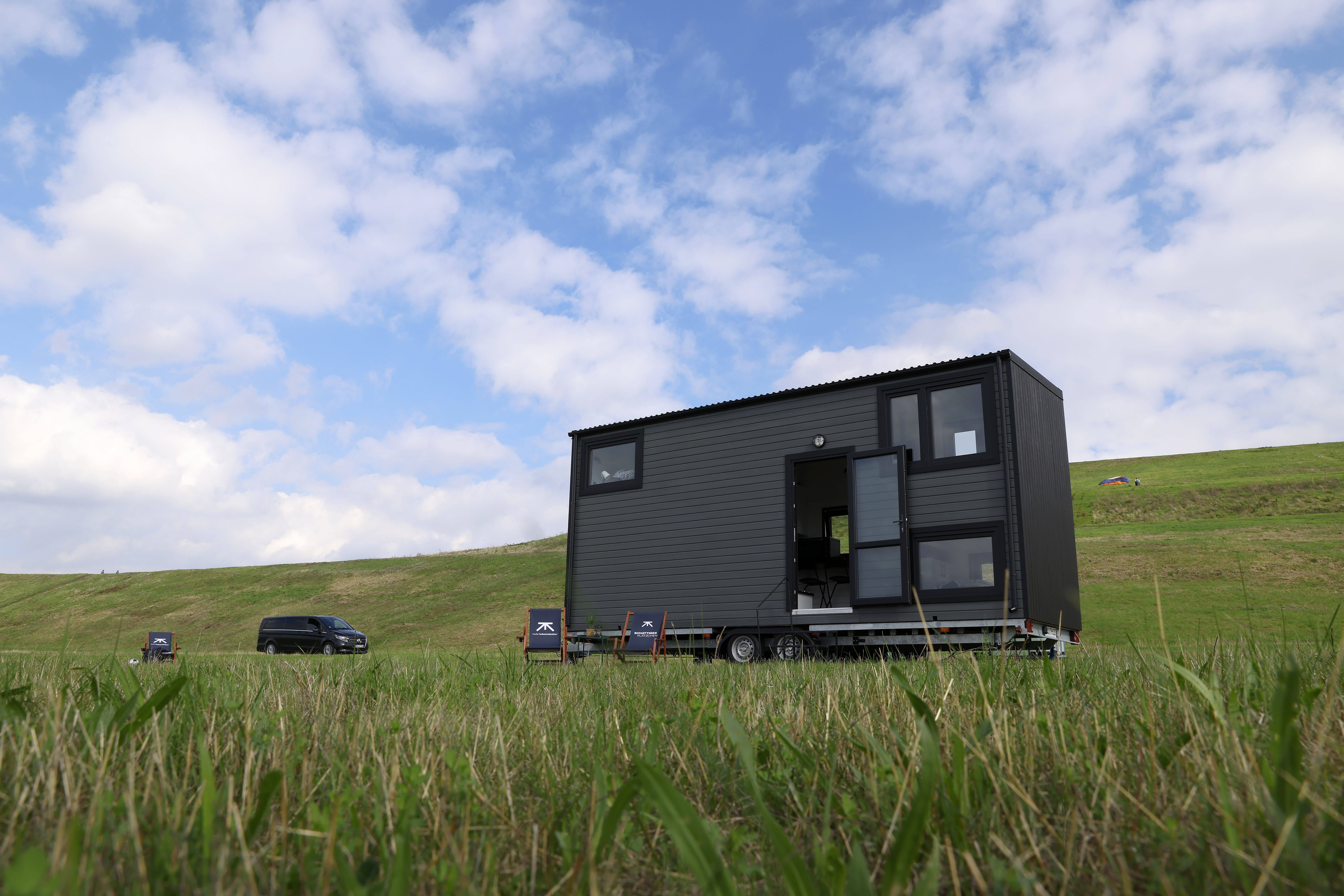 Tiny-House-Pioniere im Osten: Diese Familie baute schon 2014 ihr erstes Mini-Haus