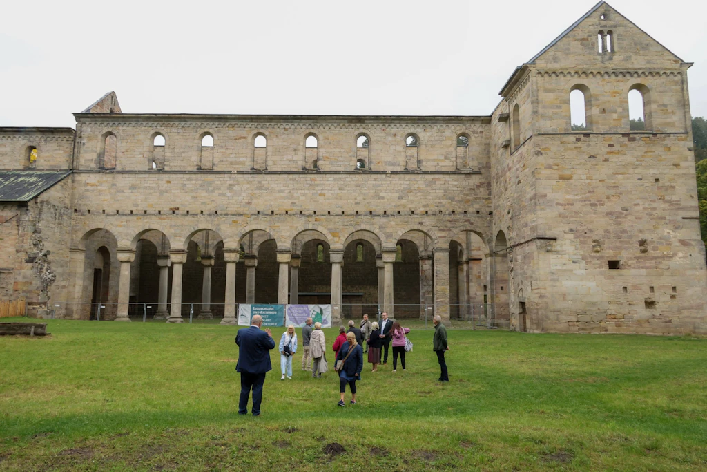 Städtepartnerschaft: Die Bayreuther Gäste besuchten in Rudolstadt mehrere Stationen des Feiertagsprogramms.