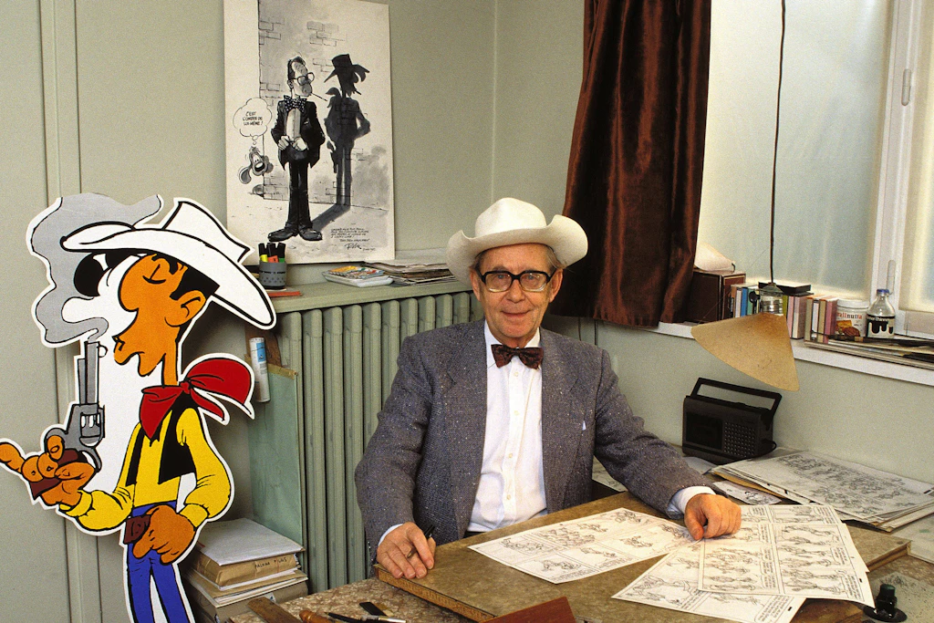 Morris alias Maurice de Bevere: Im Jahr 1946 erschien seine erste Lucky-Luke-Geschichte