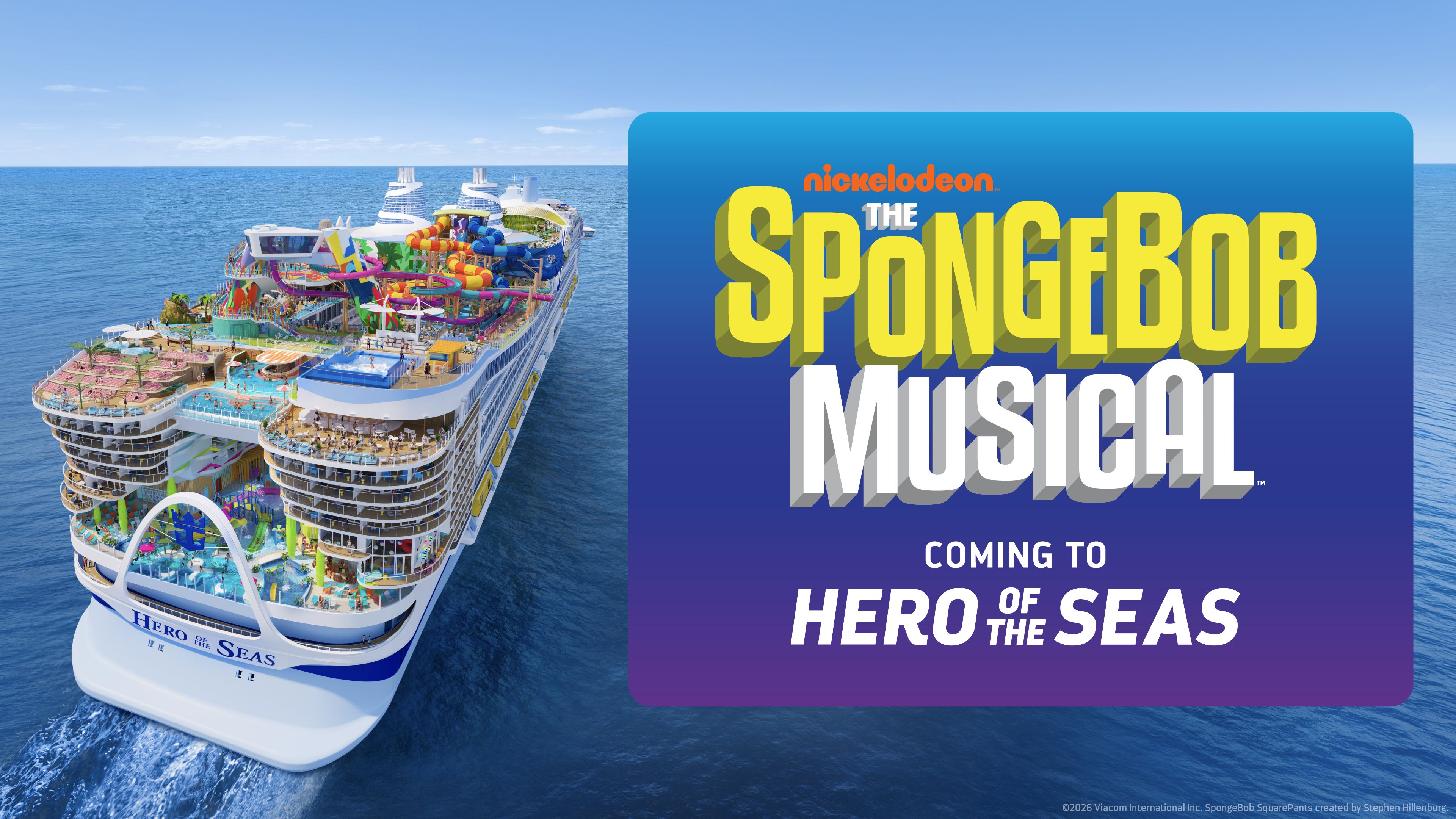 SpongeBob geht auf Kreuzfahrt: Dieses neue Schiff wird zur schwimmenden Bühne