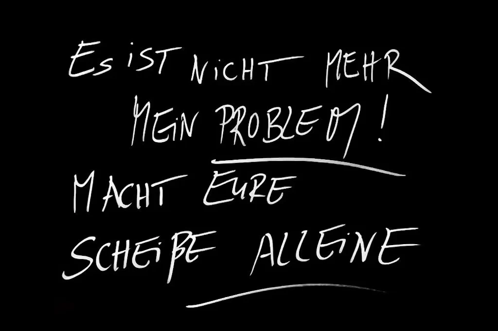 Schlingensiefs lakonisches Vermächtnis auf einer Schiefertafel