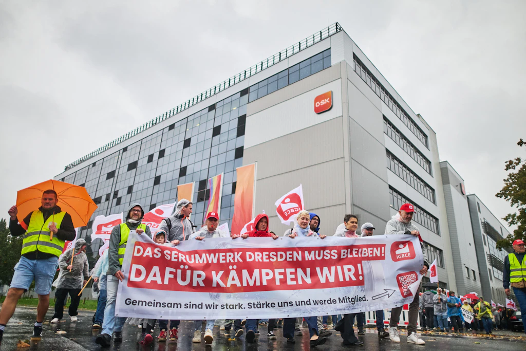 GSK-Schließung in Dresden: Landesregierung und Gewerkschaften kämpfen um Werk