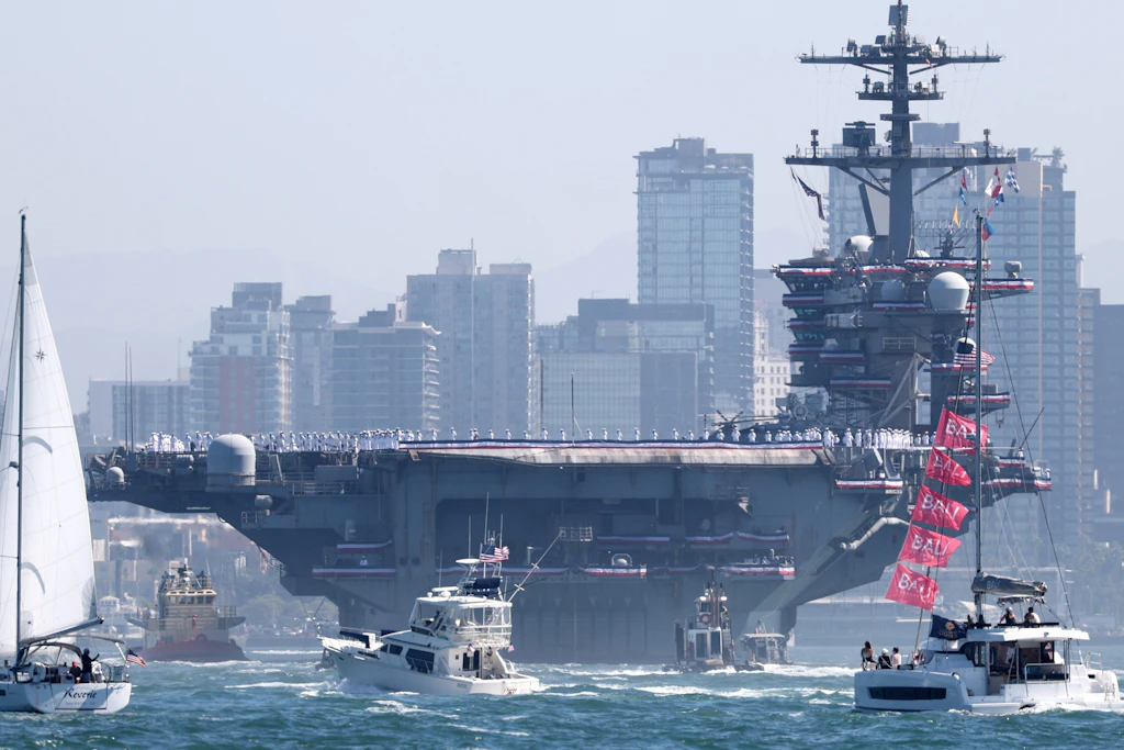 Die „USS Abraham Lincoln“ kehrt nach San Diego zurück.