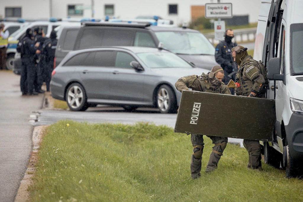 Zwei Mitarbeiter des Landratsamts wurden am Donnerstag erschossen.