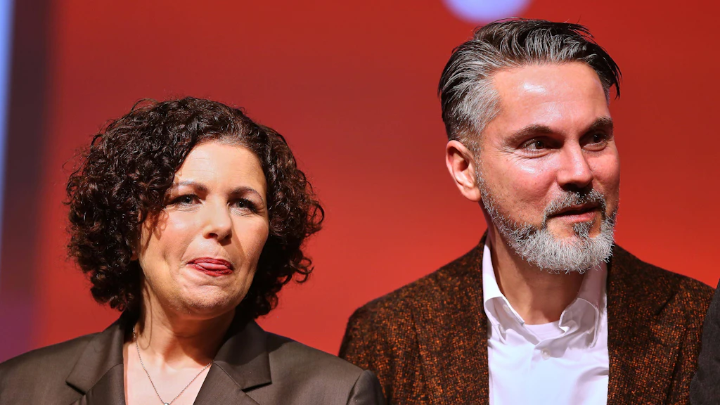 Die BSW-Vorsitzenden Amira Mohamed Ali und Fabio De Masi. Sie fordern von der Linken-Spitze eine Distanzierung nach dem Angriff auf Sevim Dagdelen.
