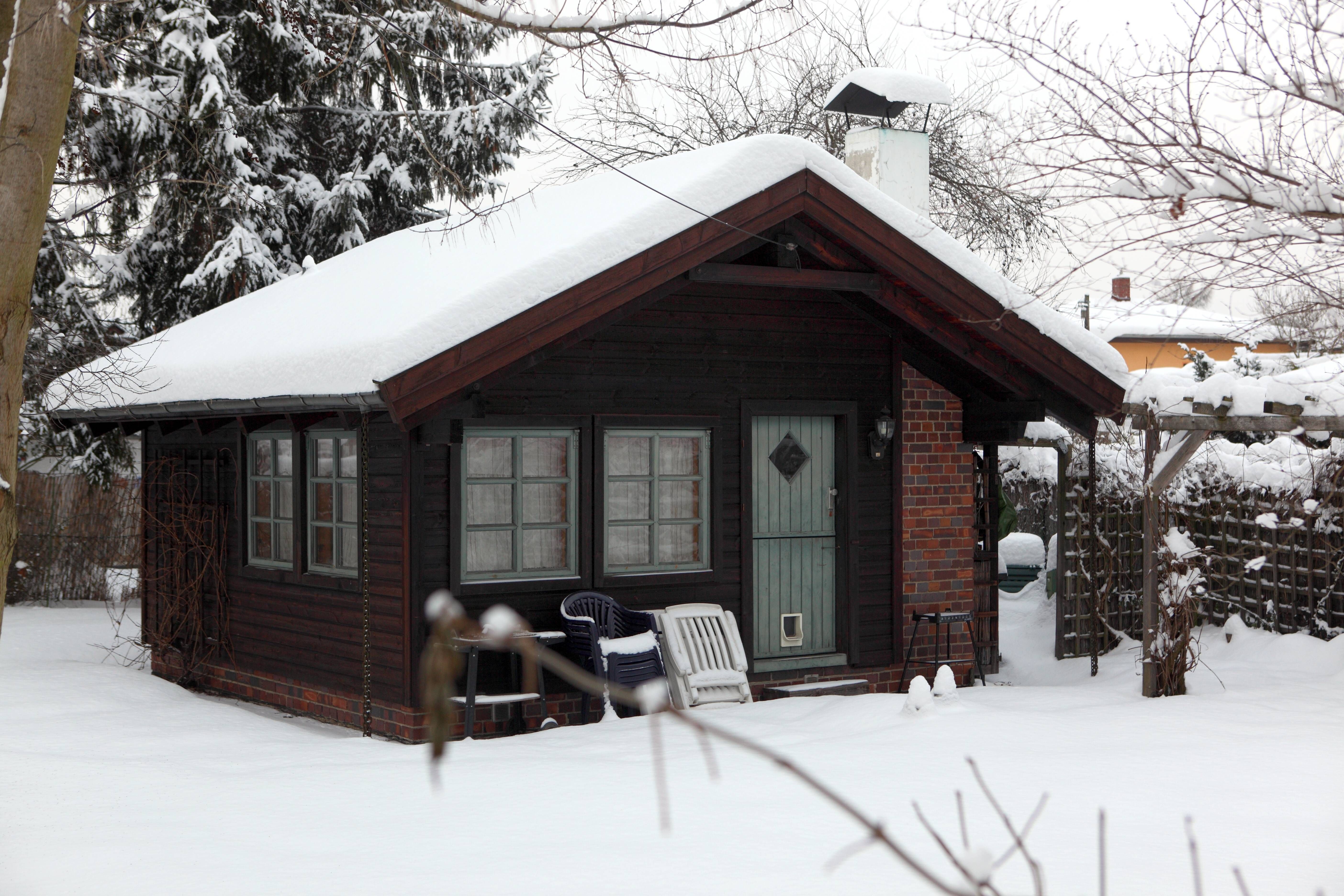 So machen Sie Datsche und Laube winterfest – das muss vor dem ersten Frost erledigt sein