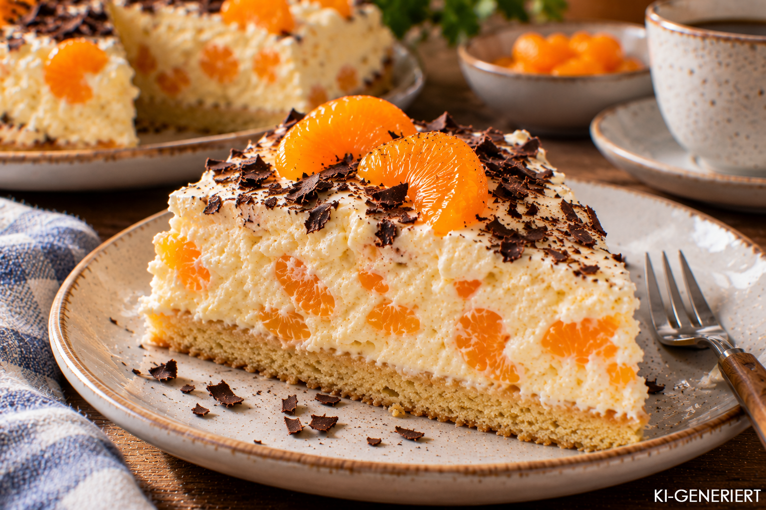 Rezept für Schüttelkuchen: Diese schnelle Mandarinentorte gelingt ohne Backen!