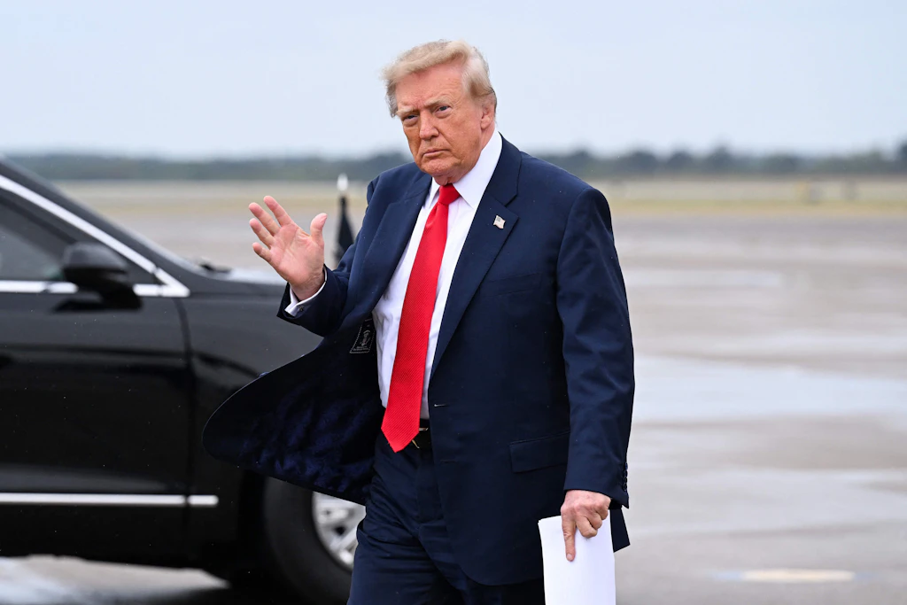US-Präsident Donald Trump. Das US-Justizministerium prüft mögliche Kartellrechtsverstöße von fünf TV-Sendern.