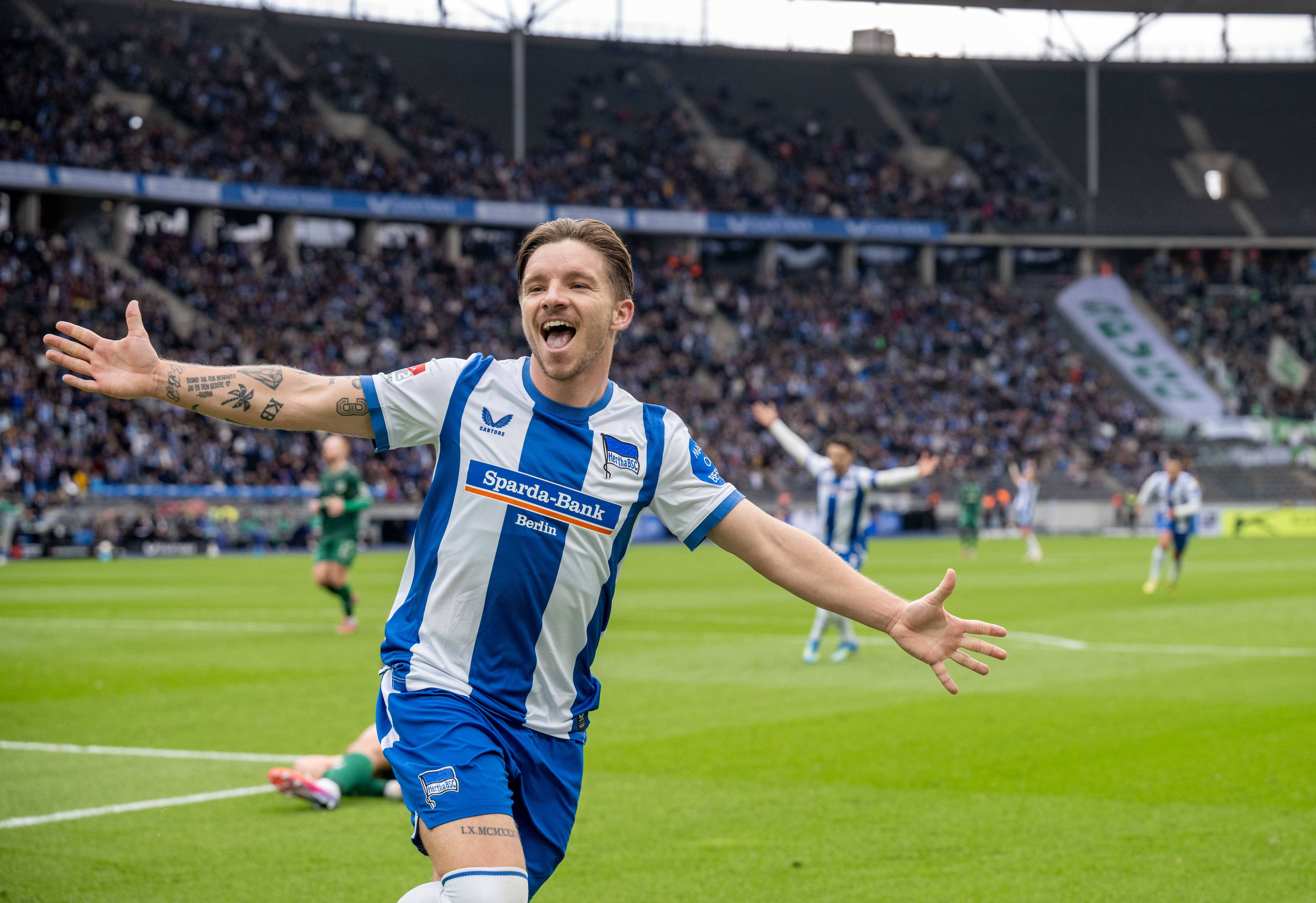 Verrückt! Mads Pedersen sagte sein erstes Hertha-Tor voraus