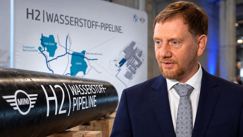 Neue Wasserstoff-Pipeline für Leipzig