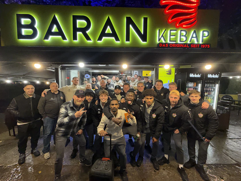 Away win is better with a doner kebab: BFC Dynamo does it like Hertha BSC