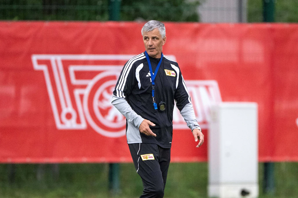 Union-Trainer Jens Härtel wurde vom DFB bestraft.