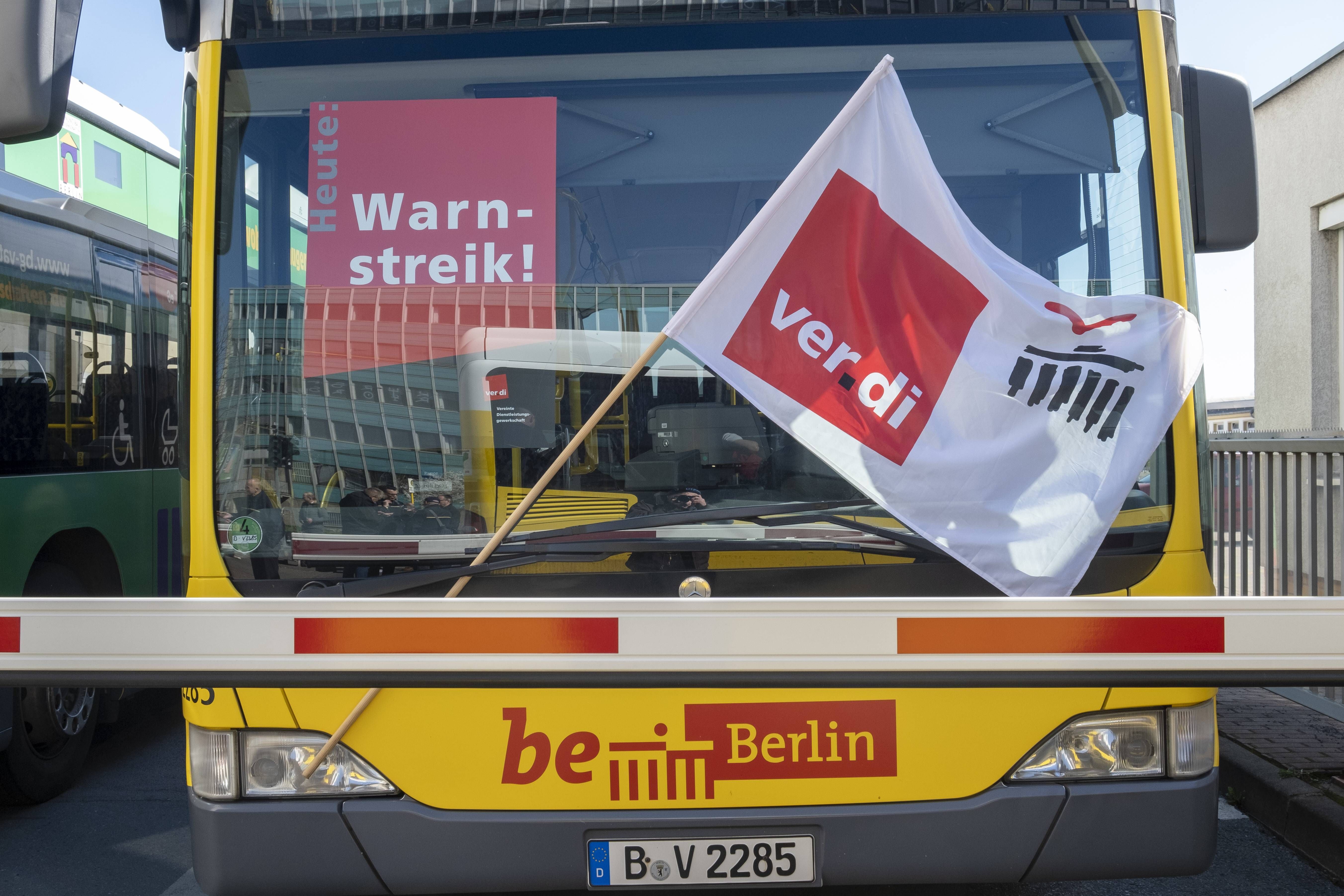 28,5 Millionen futsch! Die Verdi-Streiks kommen die BVG teuer zu stehen
