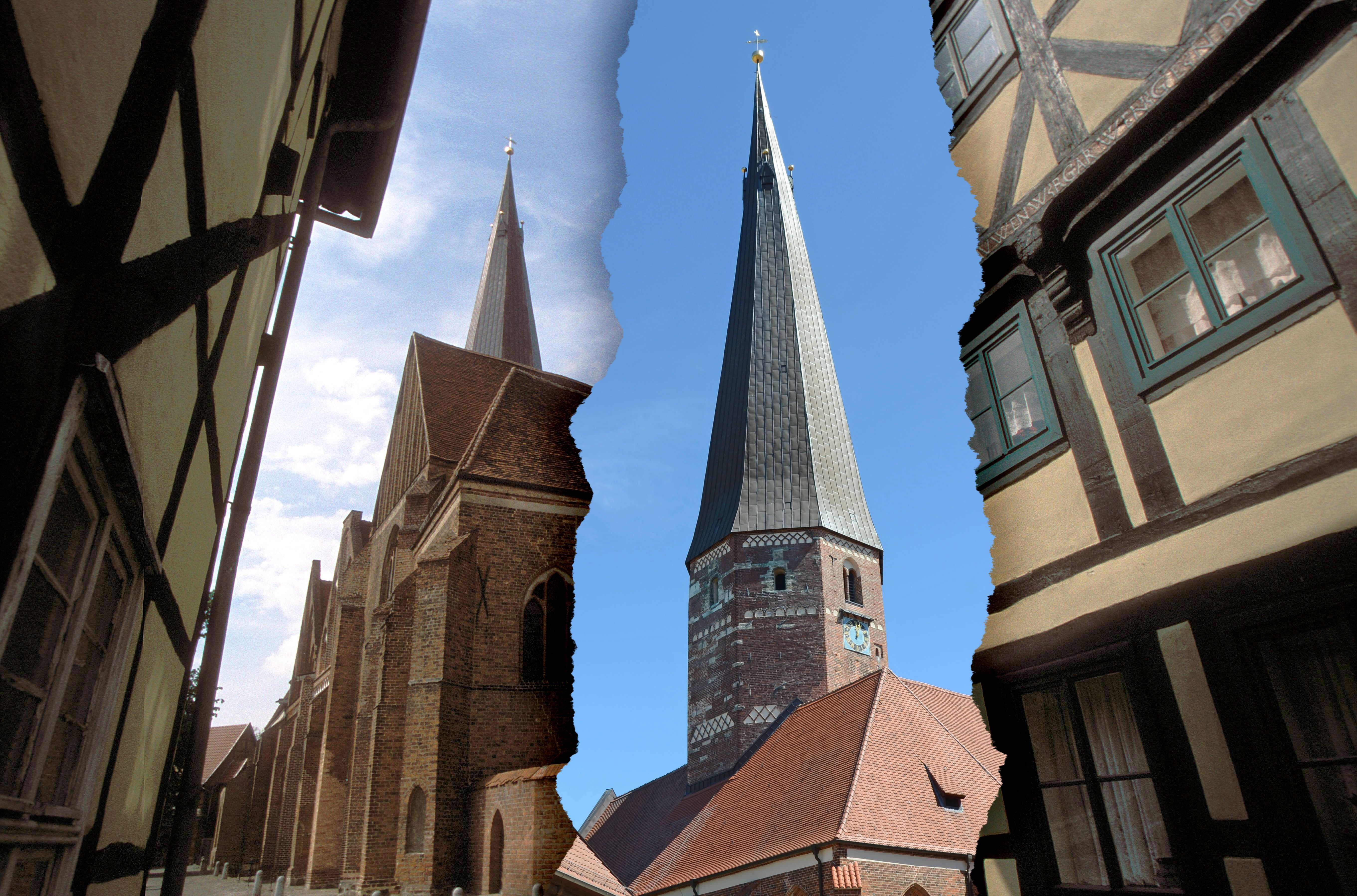 Legenden aus dem Osten: Warum Salzwedel einen schiefen Kirchturm hat