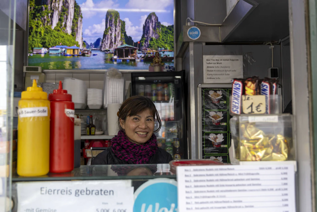 Eine vietnamesischer Imbiss in der Oranienstraße in Berlin (Symbolbild).