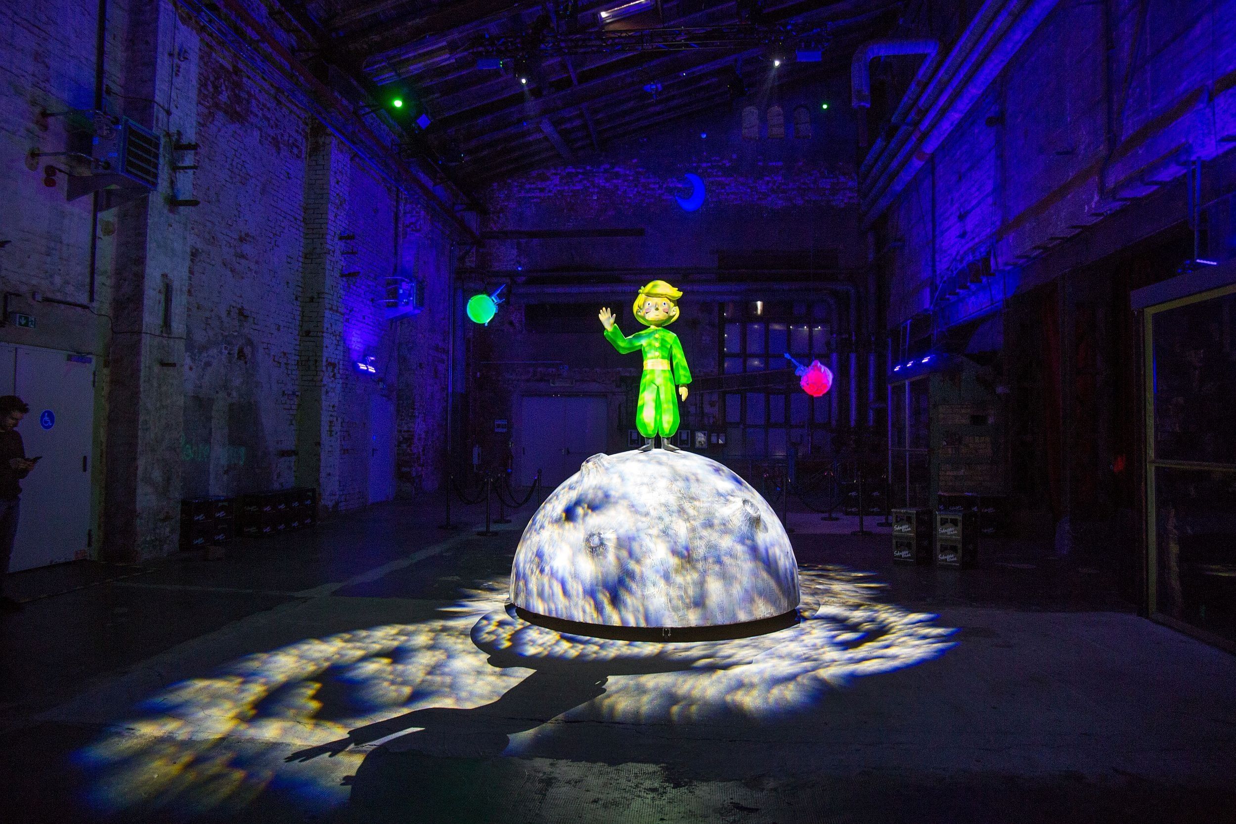 Multimediaschau: „Der kleine Prinz auf Reisen“ im Kunstkraftwerk Leipzig