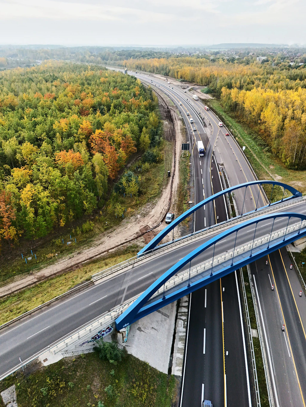 A72 bei Rötha: Verkehr rollt auf neuer Fahrbahn Richtung Leipzig