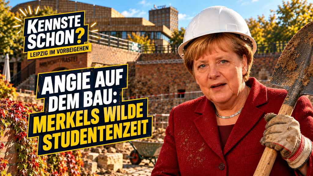 Angie auf dem Bau – Merkels wilde Studentenzeit in Leipzig