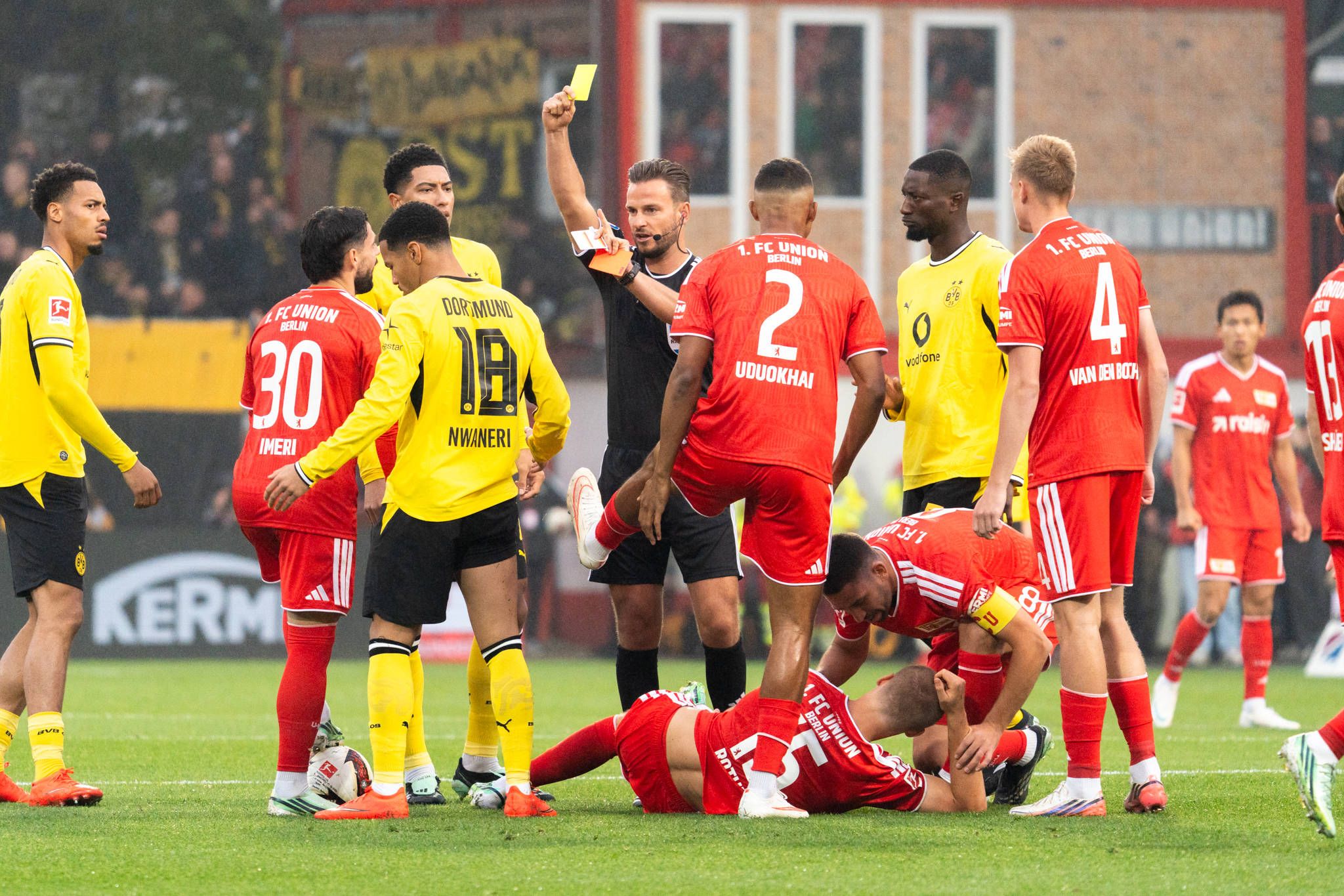 Rot-Ärger nach 18 Sekunden: Union Berlin nervt BVB