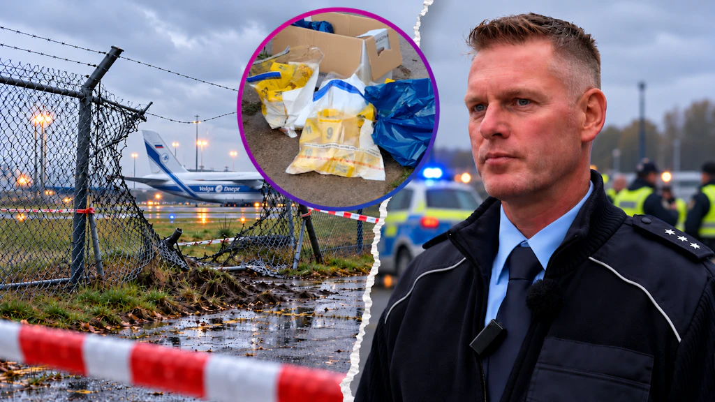 Loch im Flughafenzaun Leipzig/Halle: Zwei Männer stellen sich der Polizei