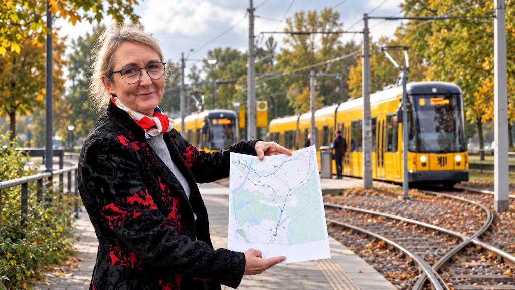 Linie 8 in Dresden: Millionen für halbe Anbindung?