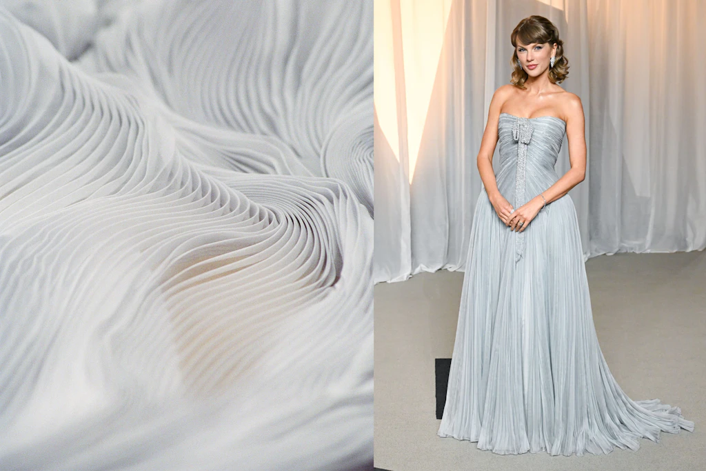 Cinderella ohne Kitsch: Taylor Swifts Dior-Kleid ist ein Märchen in Eisblau