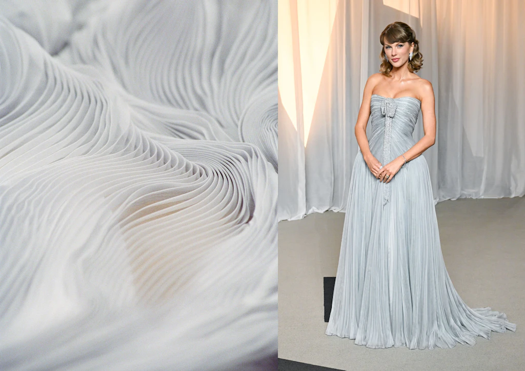 Cinderella ohne Kitsch: Taylor Swifts Dior-Kleid ist ein Märchen in Eisblau