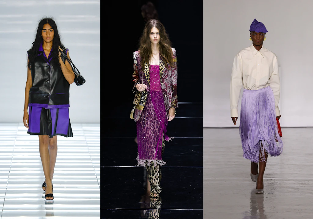 Modetrend Lila: Wie die Kultfarbe der 80er jetzt elegant zurückkehrt