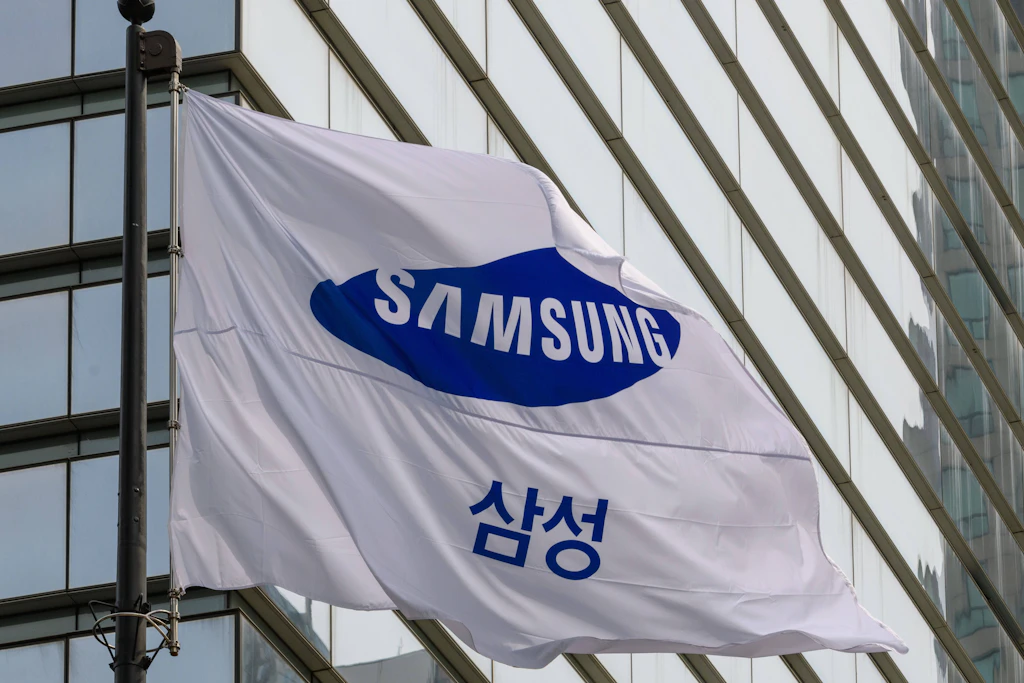 Vor der Samsung-Zentrale in Seoul: Der südkoreanische Elektronikkonzern gehört zu den weltweit führenden Herstellern von Speicherchips.